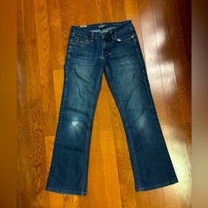 Lofli denim jeans - women’s size 26” waist. 28” inseam. EUC